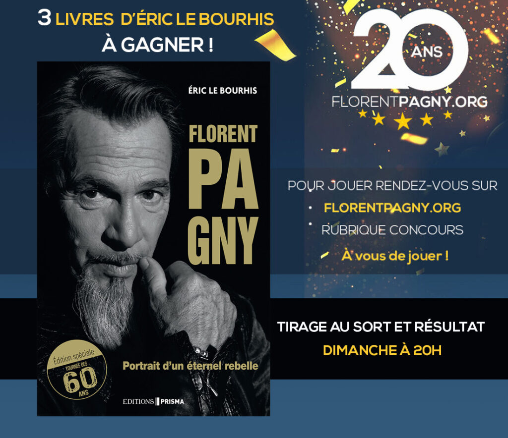 Concours 3 livres à gagner ! – FLORENT PAGNY